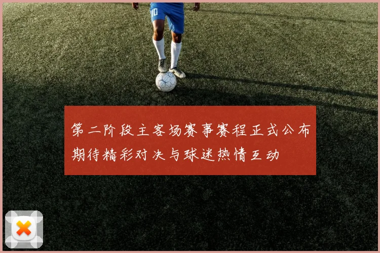 第二阶段主客场赛事赛程正式公布期待精彩对决与球迷热情互动